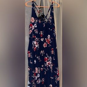 Maxi floral dress